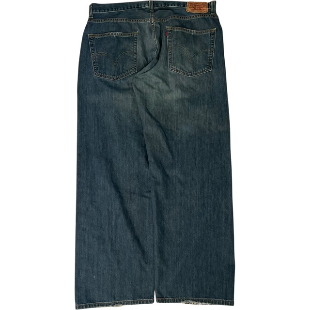 【W36×L30】Levi's569  デニムパンツ　革パッチ