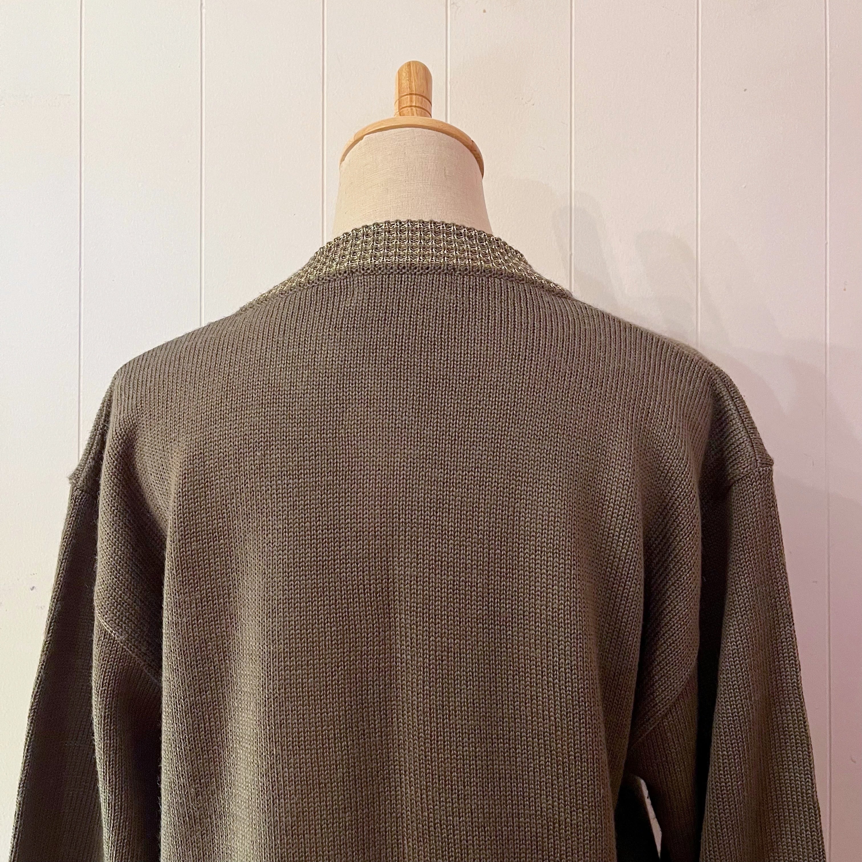 pierrot gold button knit cardigan