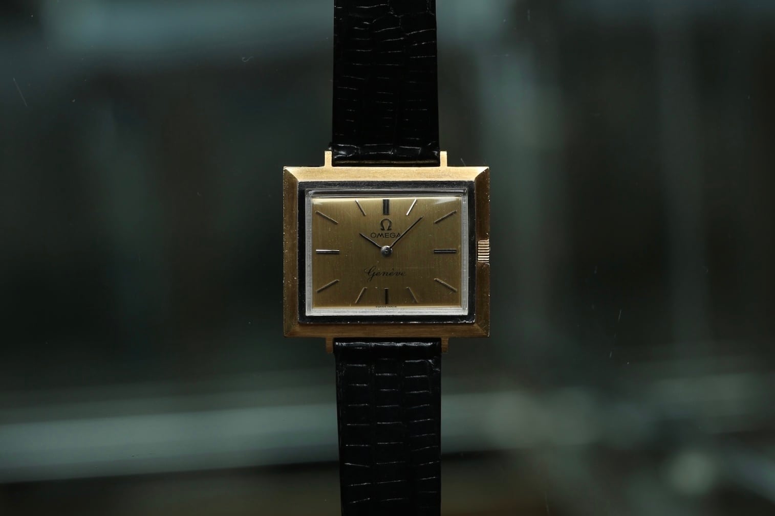OMEGA】 1965年製 オメガ 『ジュネーブ 』変則レクタンギュラー 特殊