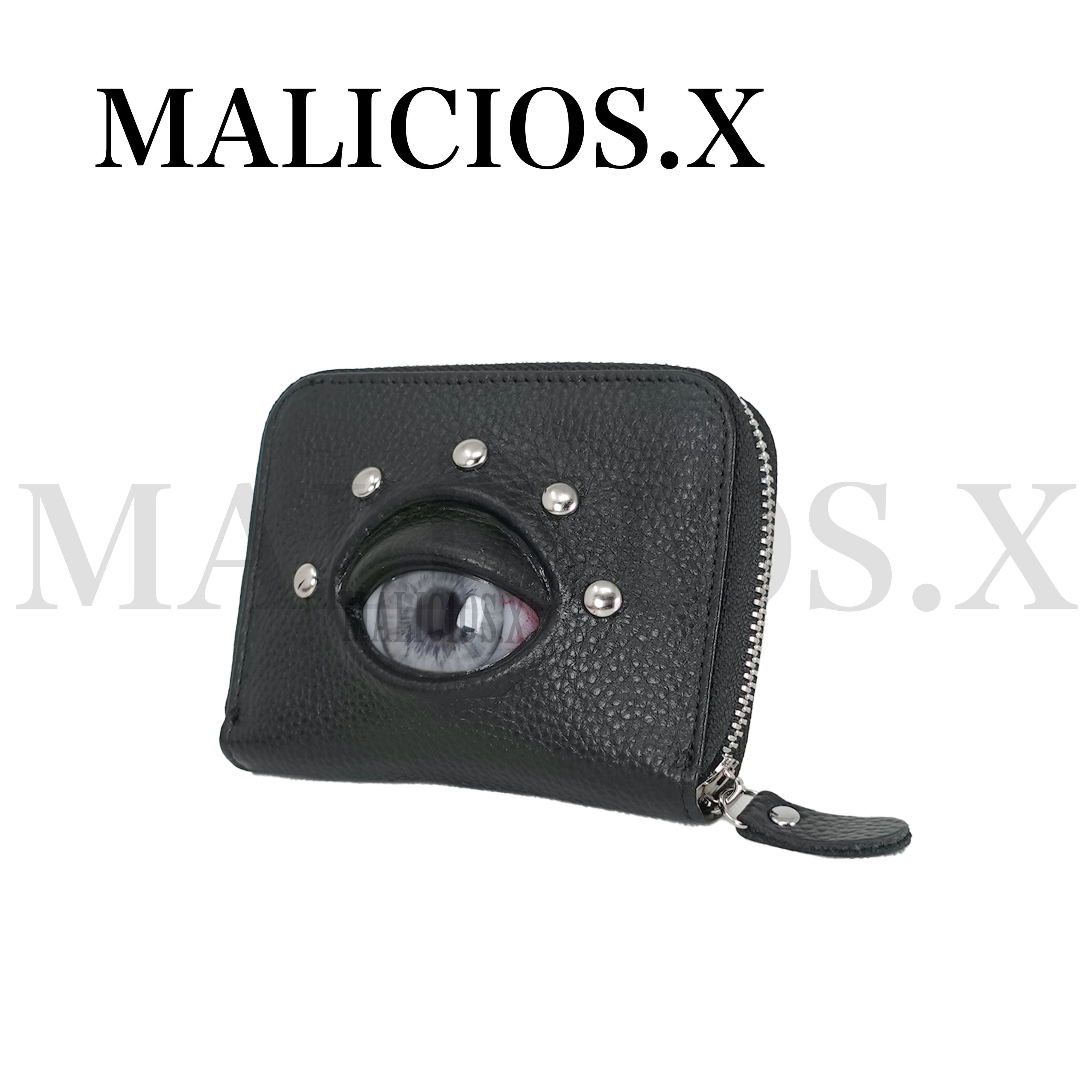 Eye folding wallet /Gray | MALICIOUS.X