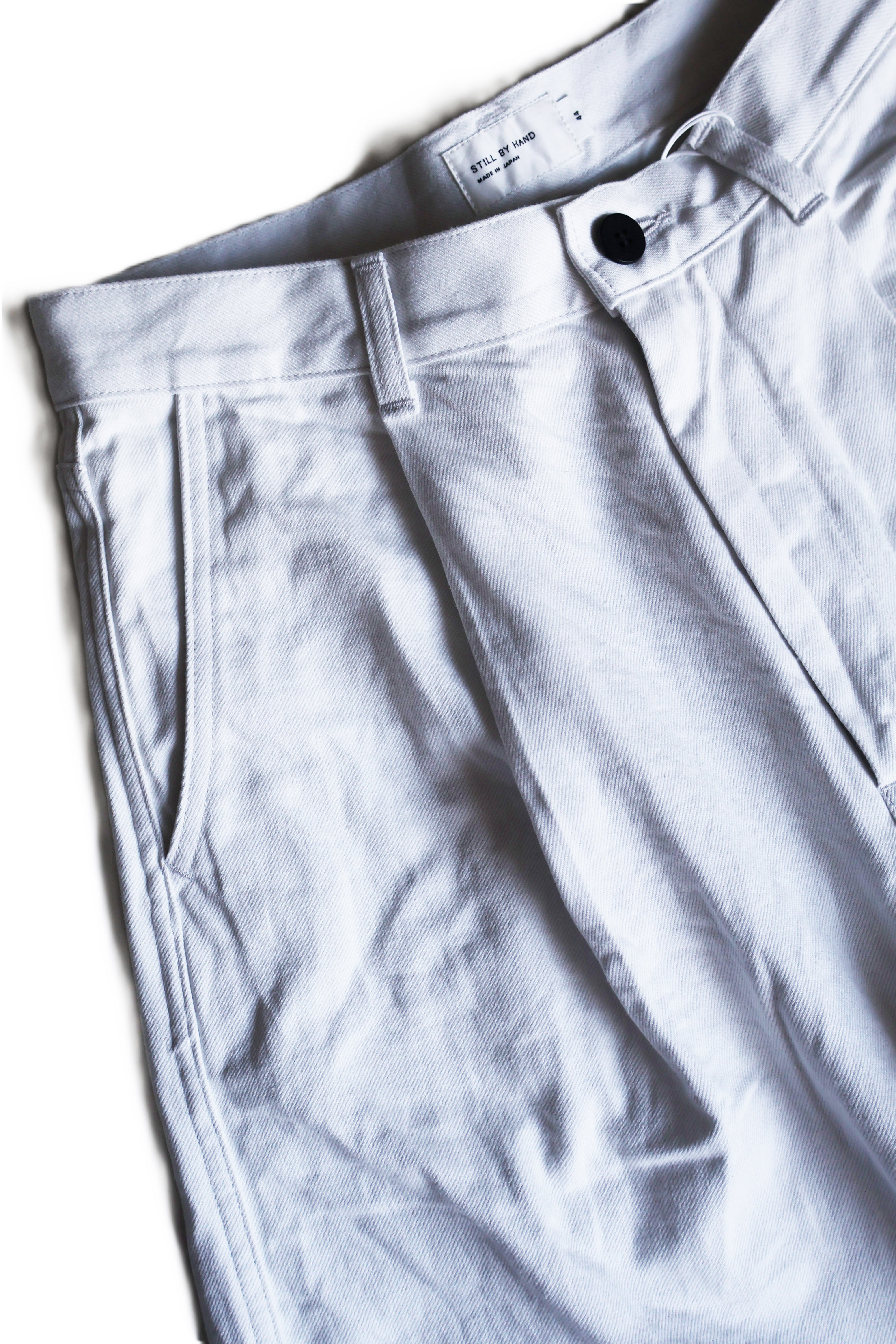 STILL BY HAND ディープタックデニムパンツ DN03261 | Lampa
