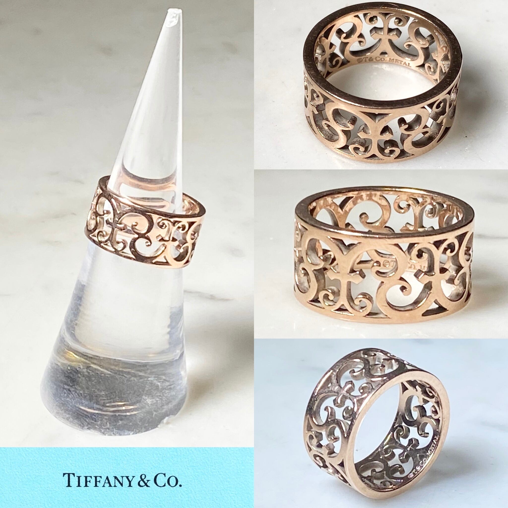 TIFFANY rubedo metal “Enchant” ring | NOIR ONLINE