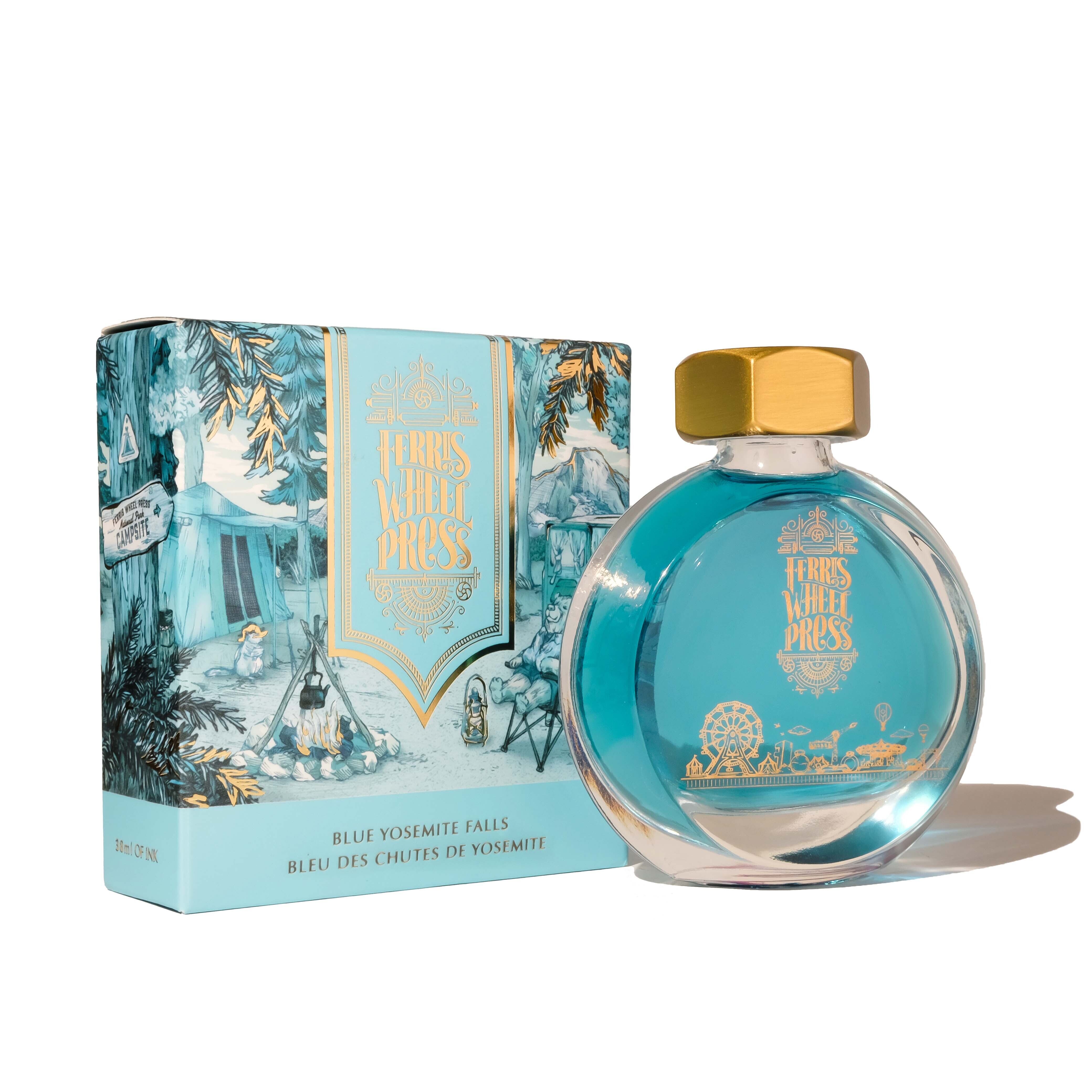 【フェリスホイールプレス】Blue Yosemite Falls(ブルーヨセミテフォールズ)38ml ボトルインク【Ferris Wheel Press】
