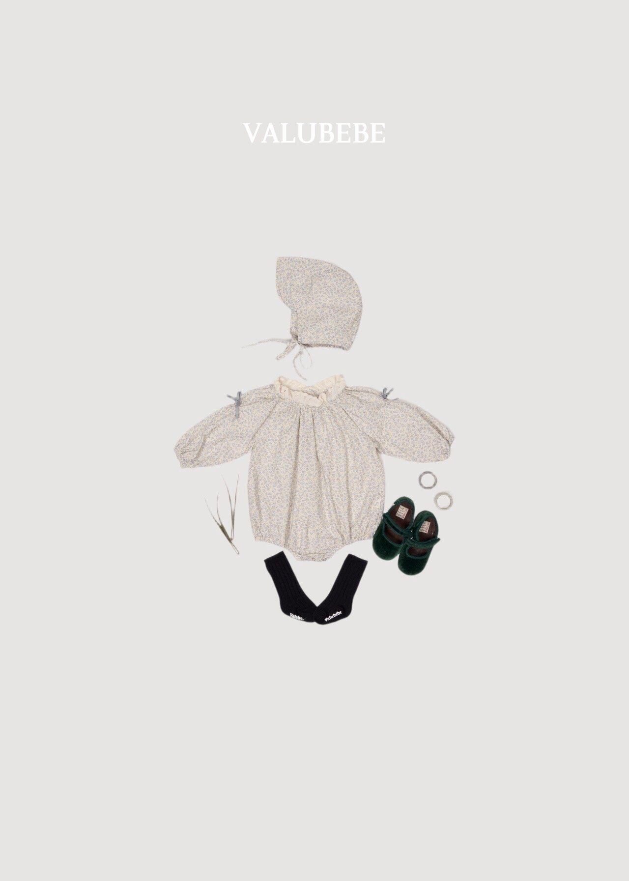 送料無料【予約】/ フラワーボンネット / valubebe