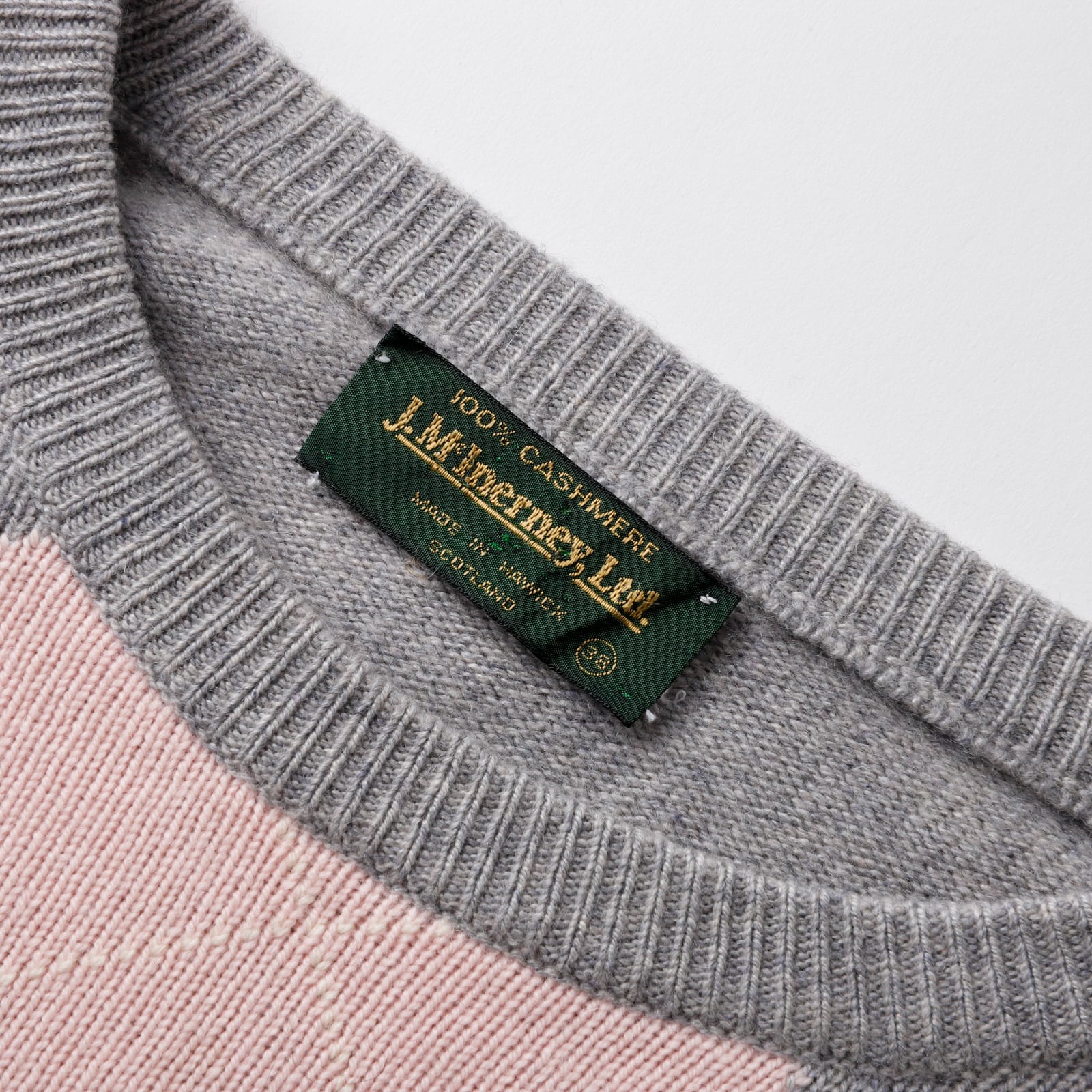 極美品】Cashmere sweater made in Scotland mint condition about