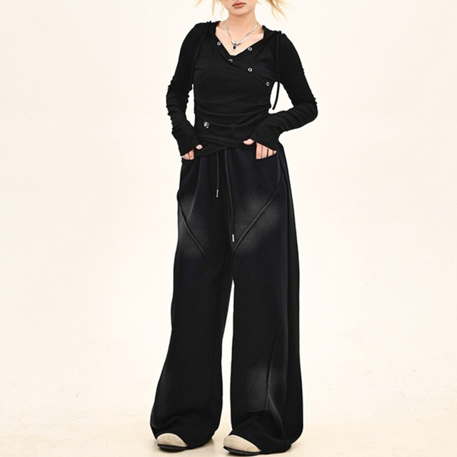 washed gradient sweatpants　ウォッシュグラデーションスウェットパンツ　J0807