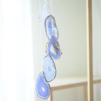 Daybreak Blue 11 - アゲートヒーリングチャイム / Agate Sun Catcher Wind Chime 871