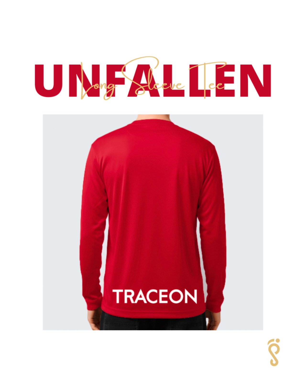 Unfallen - Long Sleeve Tee (red/black) - 2