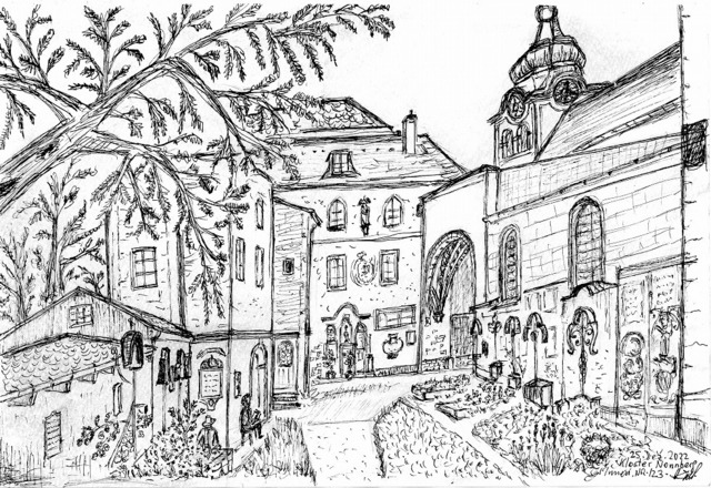 ノンベルク修道院(ザルツブルク) | Sbg.Kloster Nonnberg-Innen