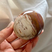 ペトリファイドウッドパームストーン1*天然石パーム*天然石インテリア*置き物