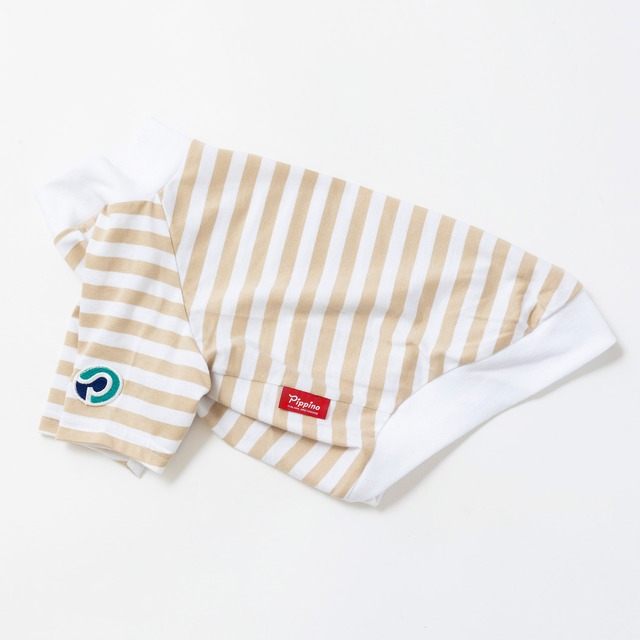 ボーダーTシャツ　black / イタグレ服