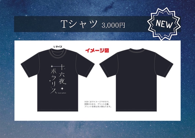 シンダーエラ 2ndワンマン 限定Tシャツ