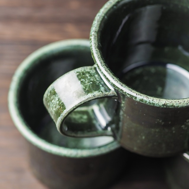 青漆色 コーヒーカップ/安藤美和