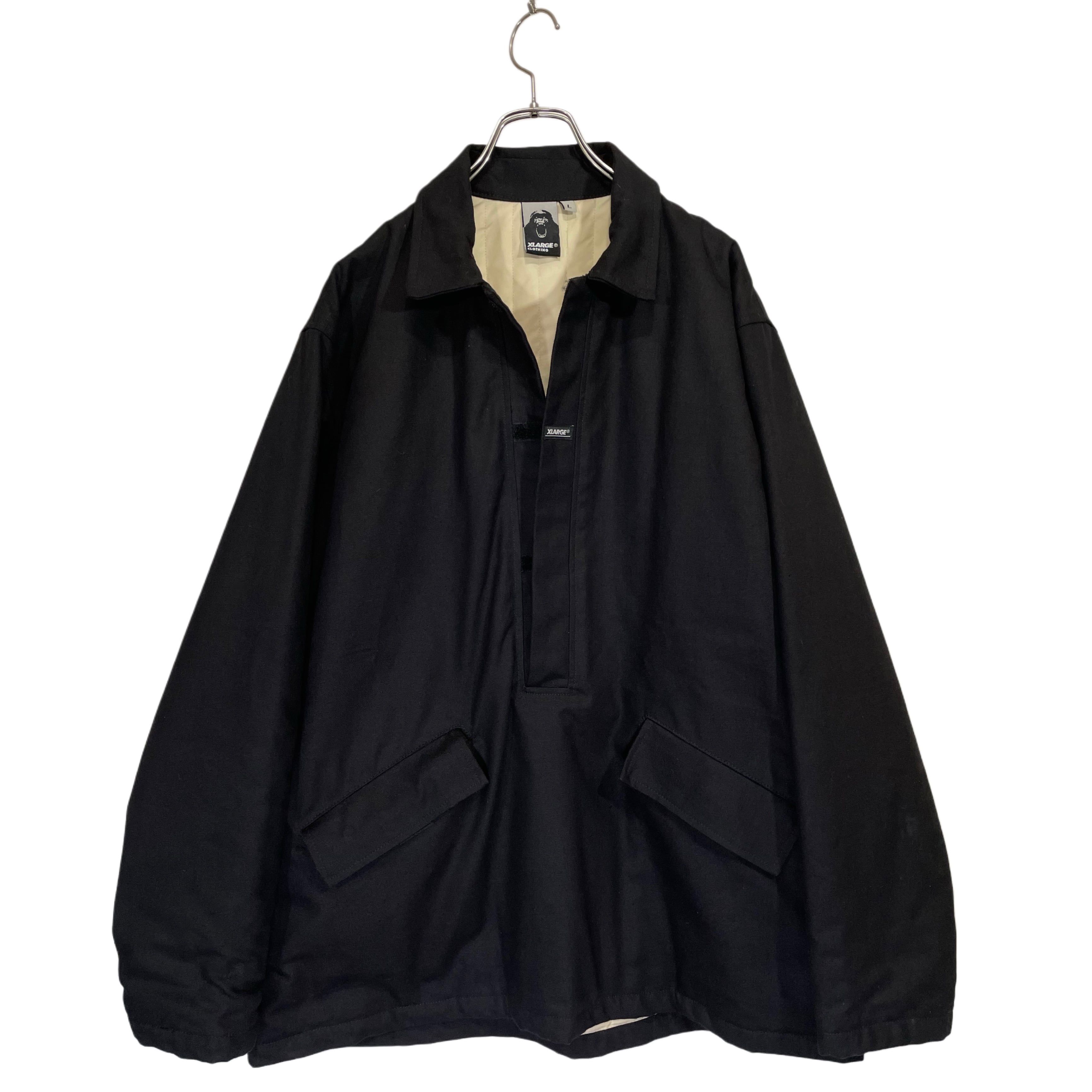 90-00s J-crew black nylon polyester insulated navy nylon lined