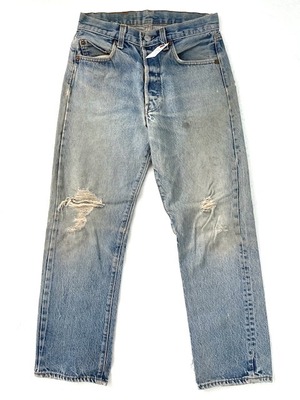 M-209  リーバイス Levis501レギュラー古着 1982年代初期　米国製刻印532　  W70cm(ぐるり） 股下 66cm
