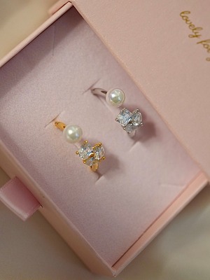 pearl cubic ring