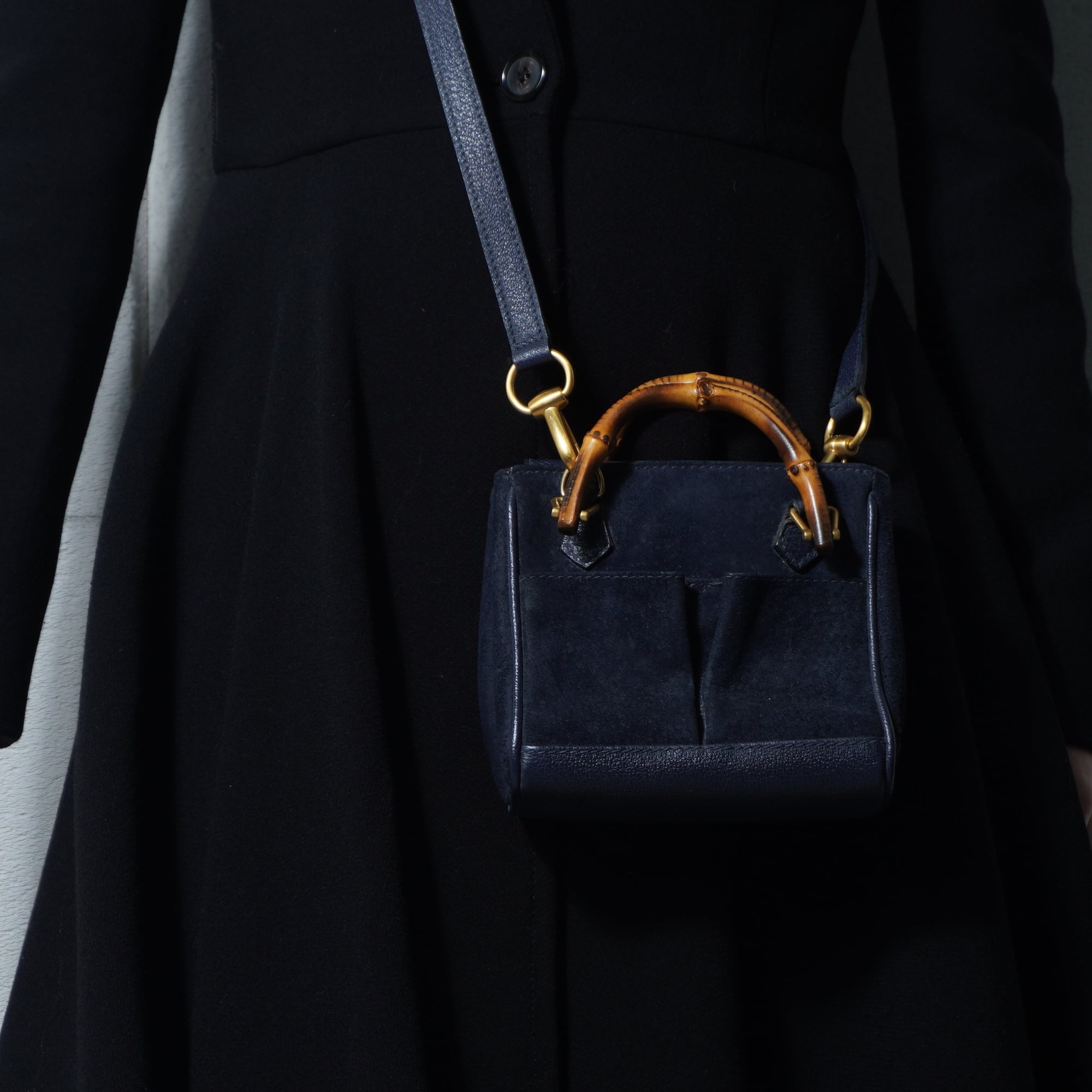 LOUIS VUITTON】ルイヴィトン ナイルモノグラムレザーショルダーバッグ