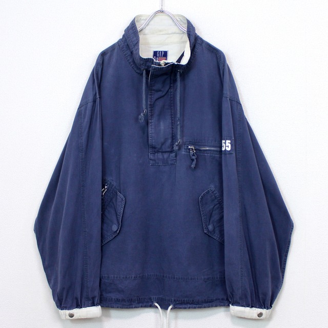 【Caka act2】"OLD GAP" Loose Half Zip Pullover