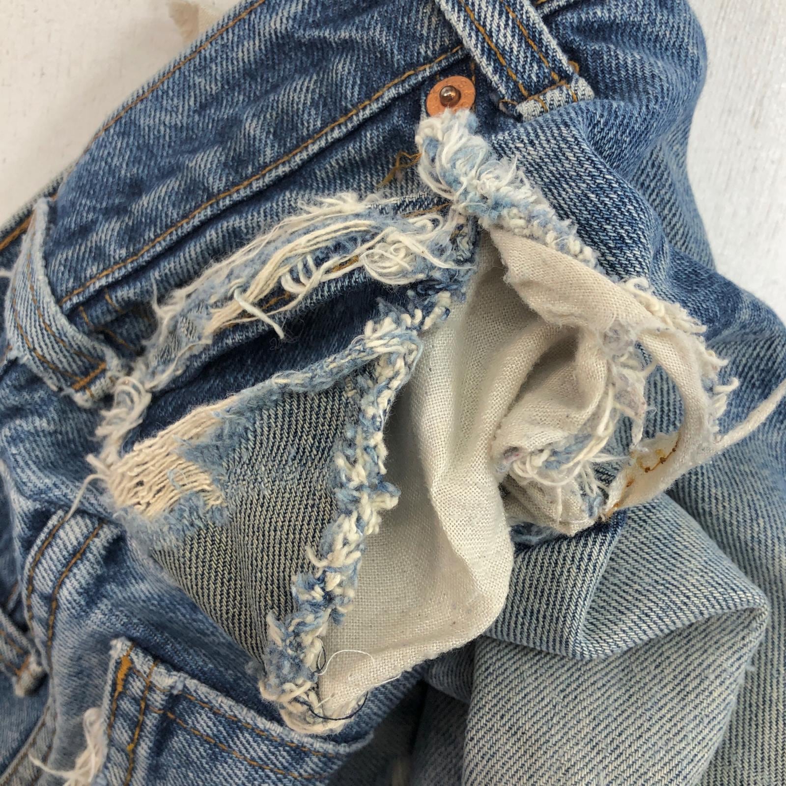 LEVI'S リーバイス 90年代 USA製 505 ボタン裏刻印 575 タグ 表記