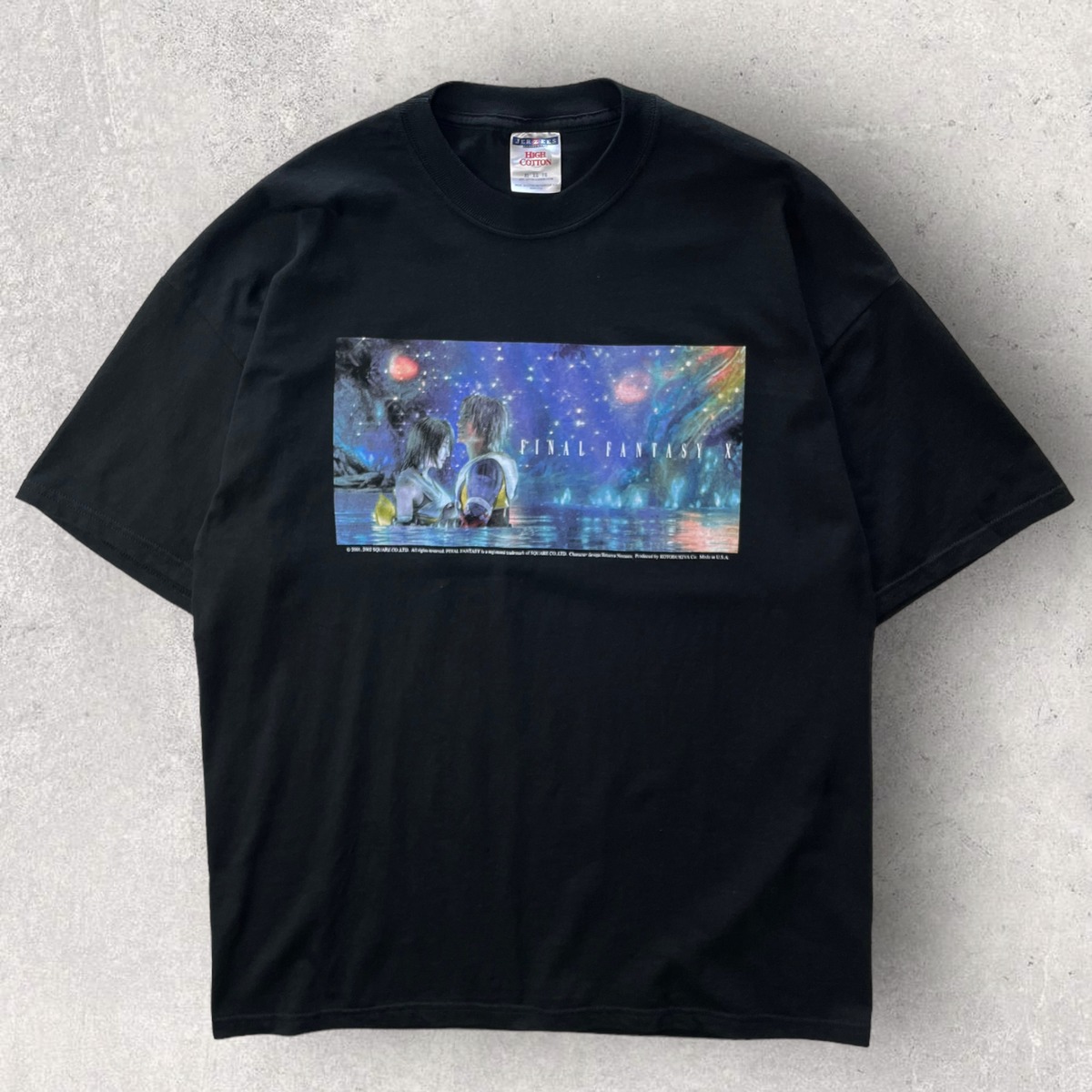 T-Shirt Final Fantasy XV - Marque Square Enix - Taille L - Gris Coton - Neuf Sans étiquettes