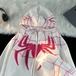女性のゴシックスパイダープリントのフーディ,特大のストリートウェア,ゆったりとした服,原宿,グランジ,秋,冬,y2k パーカー ジャージ ｙ２ｋ T240908140728_02