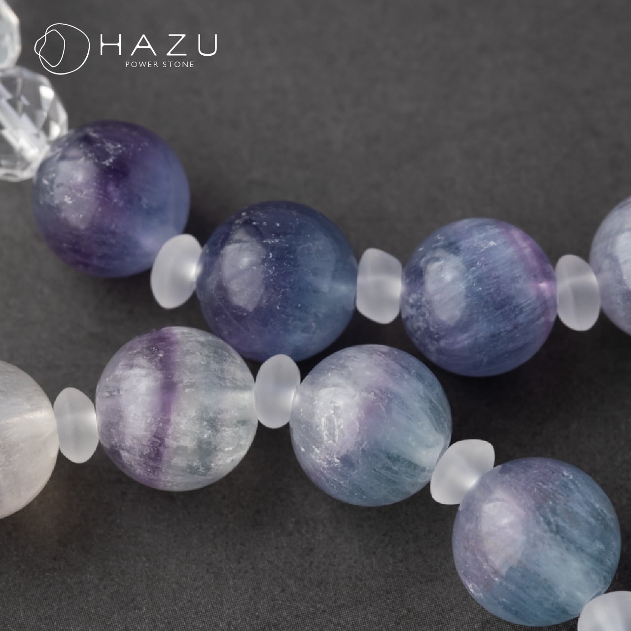 ラビットヘアフローライト［フローライト／水晶］ | 天然石HAZU