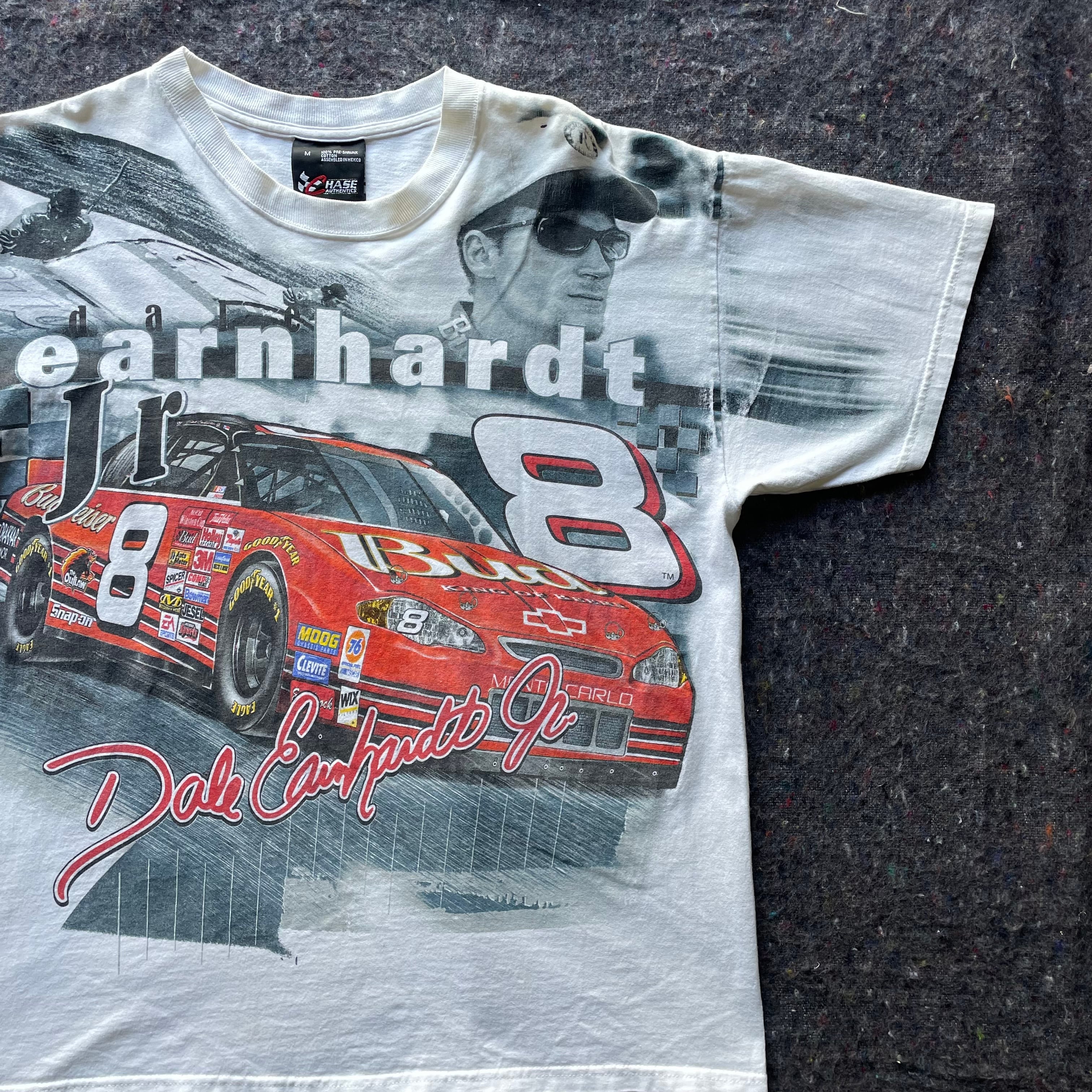 CHASE ATHLETICS NASCAR Print Tee Dale Earnhardt,Jr ナスカー デイル・アーンハート モータースポーツ  車 Tシャツ ＃503072