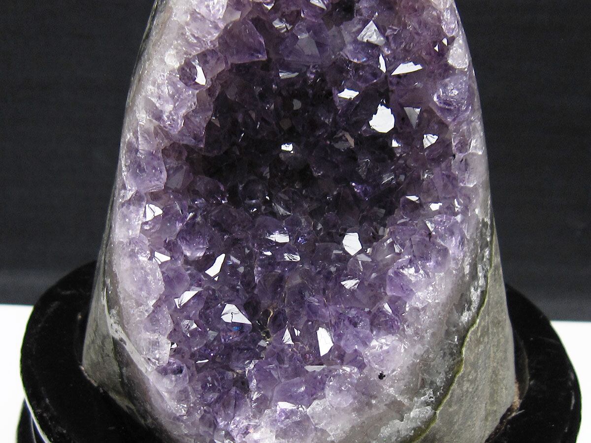 アメジスト 原石 ウルグアイ産 アメジスト クラスター amethyst 台座