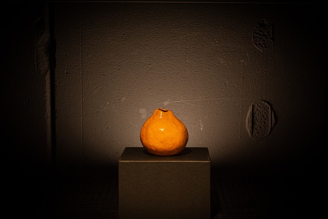 Orange Vase　（フラワーベース ）（花瓶）