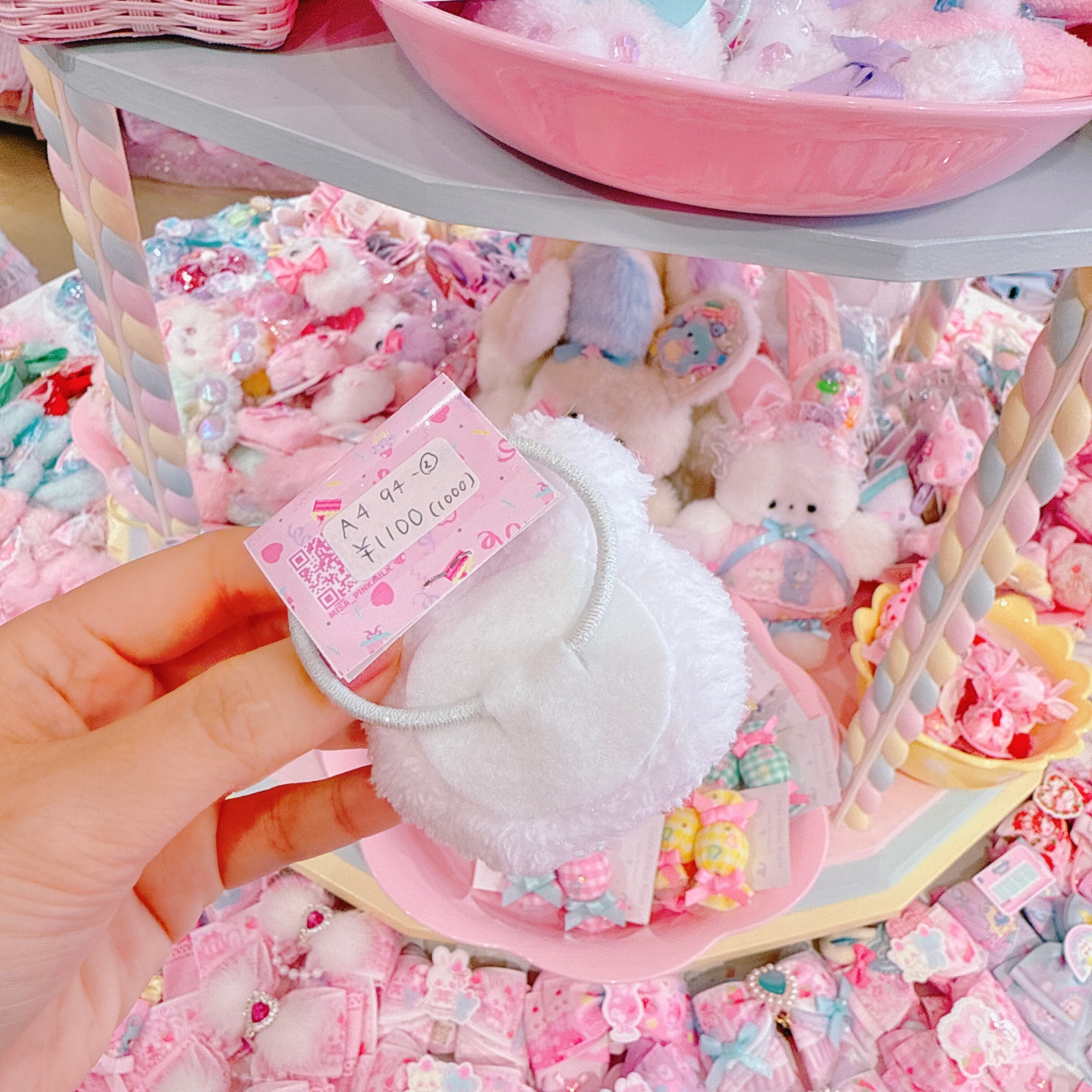 【A4】94-2ぬいぐるみヘアゴム