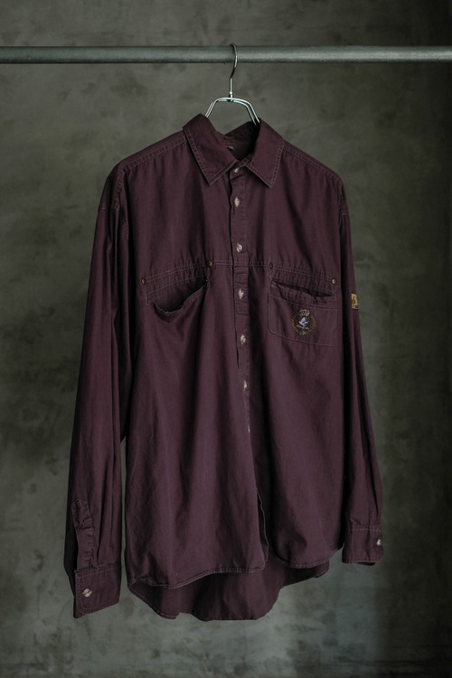 オランダ　MONOGRAM　L/Sシャツ