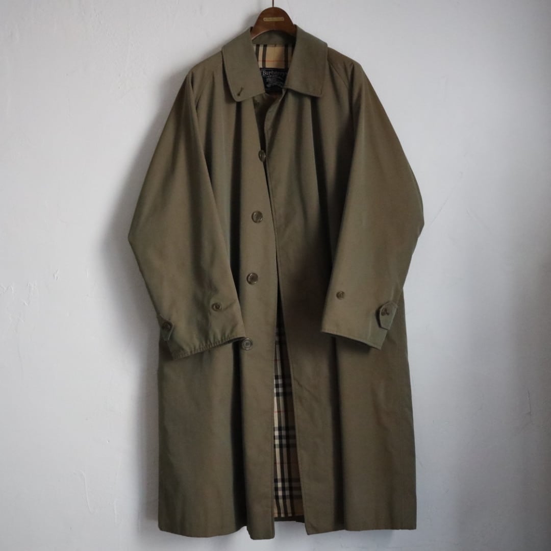 70s Vintage Burberrys Single Raglan Coat 【Made in England】