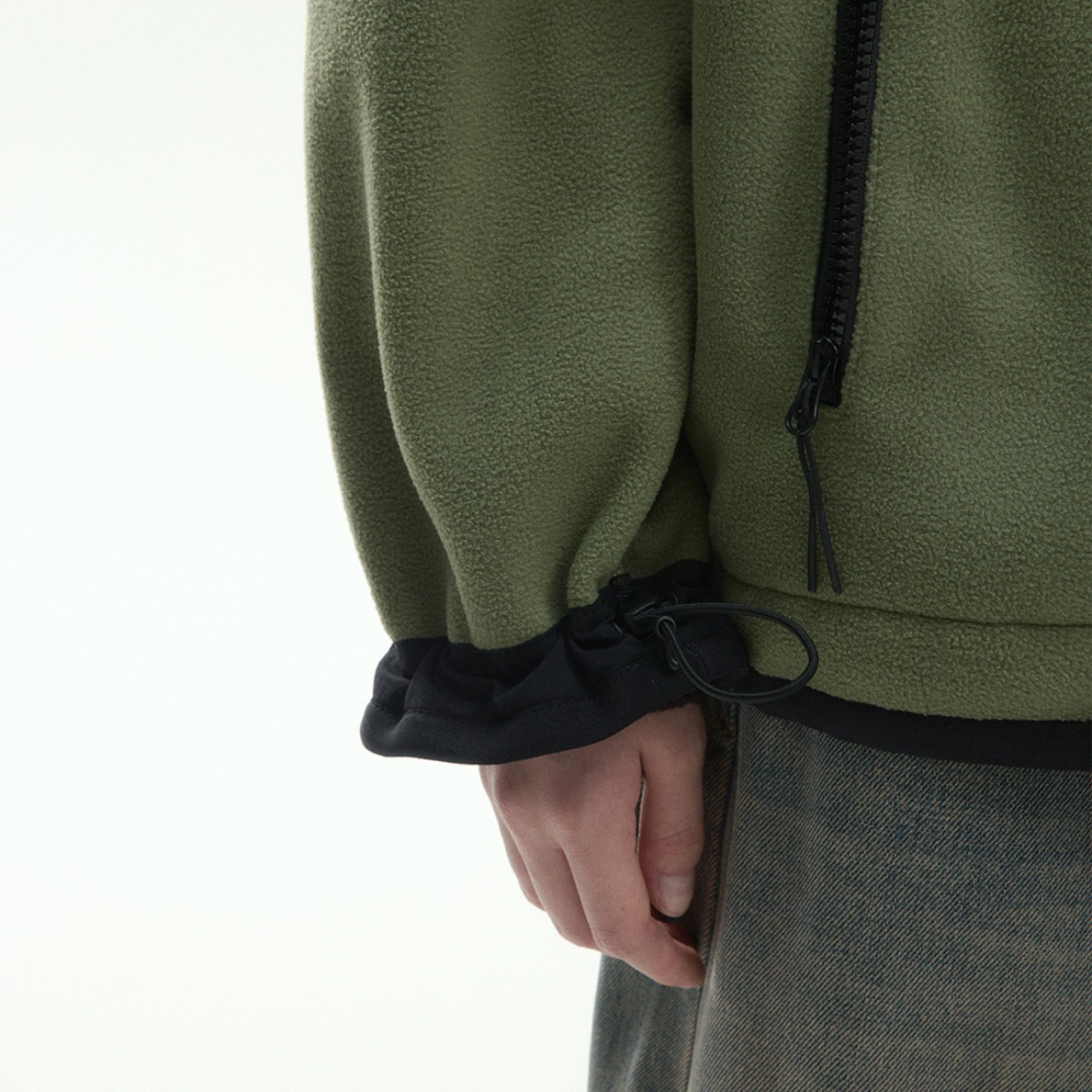 Full Zip-Up  Fleece Jacket  T4129