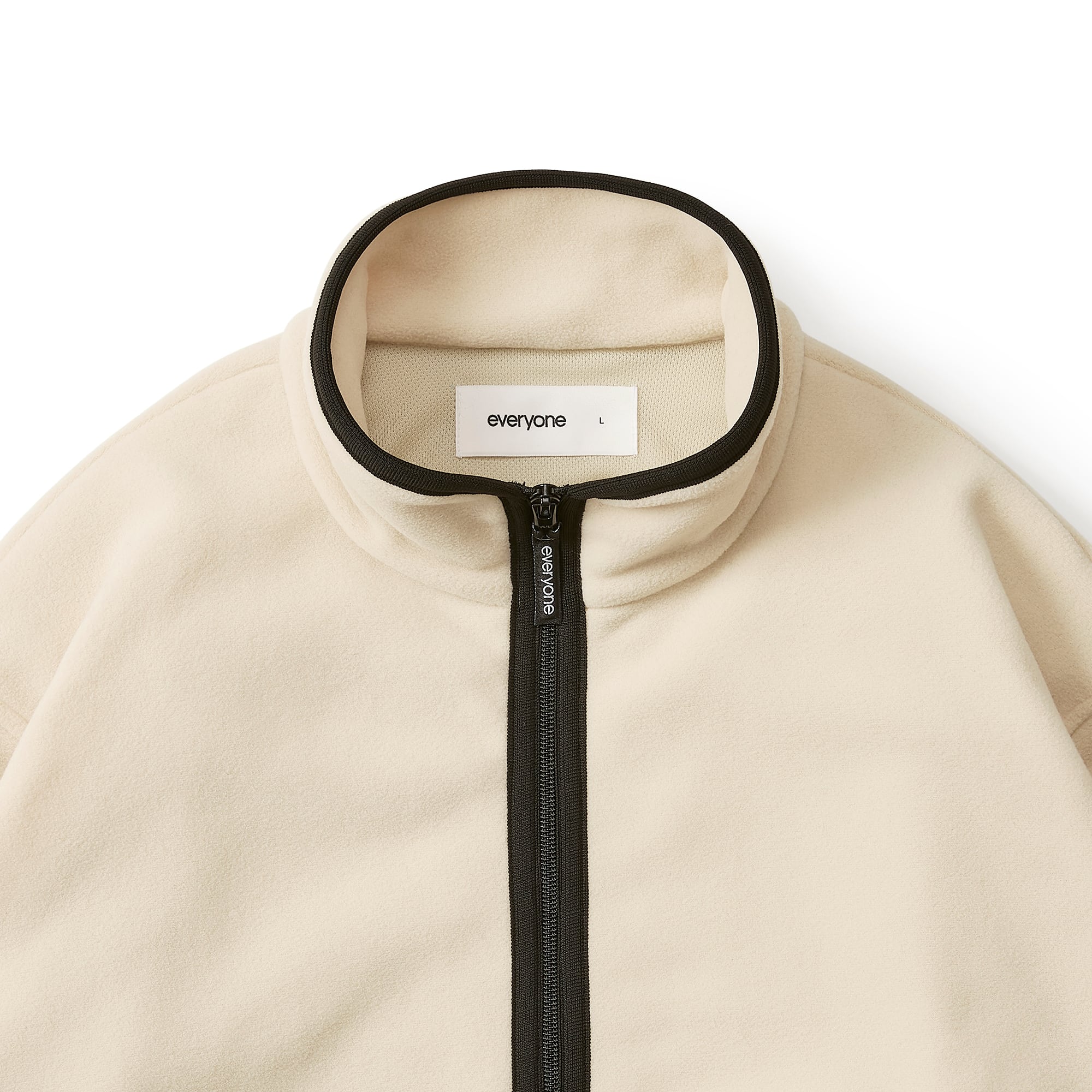 everyone PRIMALOFT BIO fleece zip up jacket (ECRU) | everyone