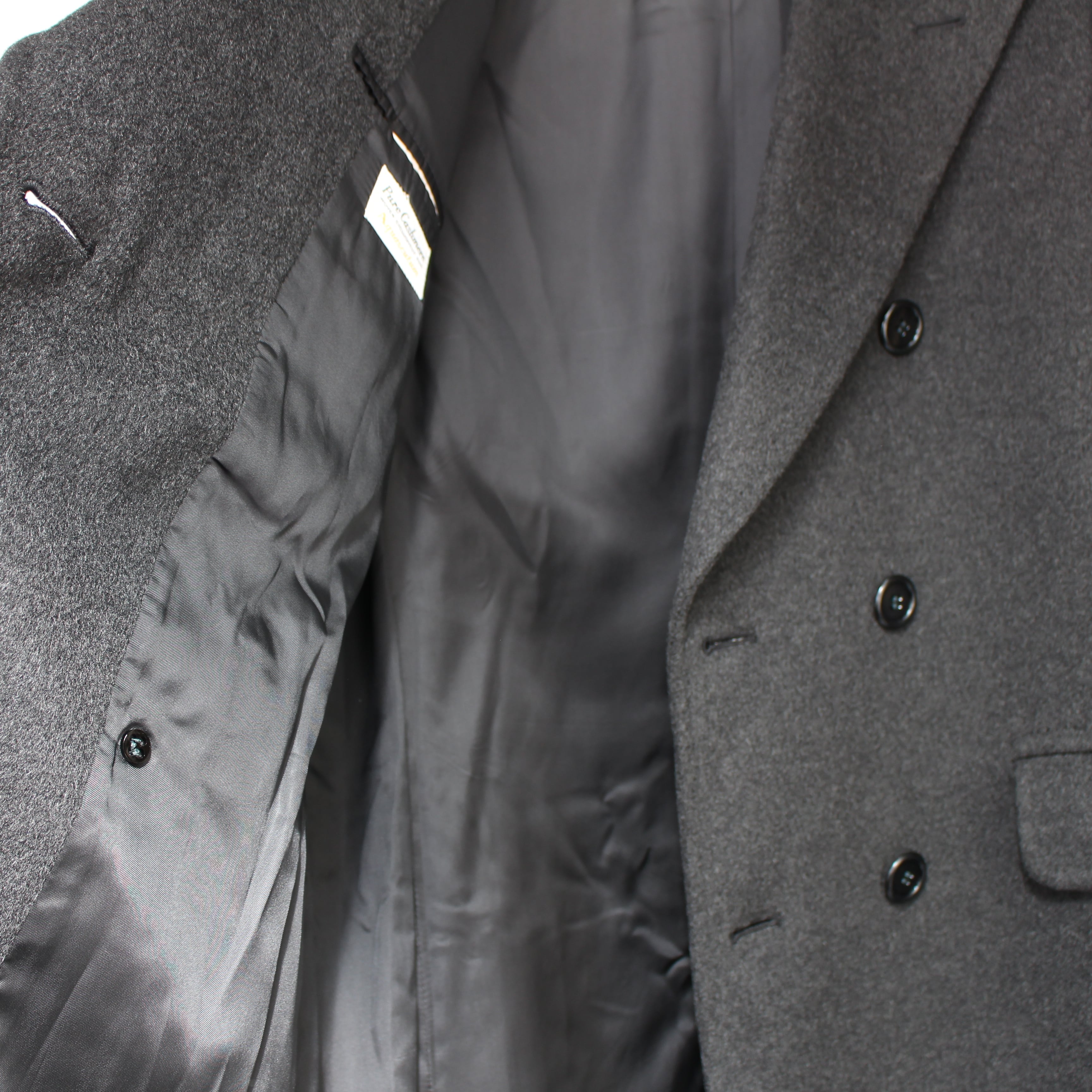 Aquascutum CASHMERE100% CHESTERFIELD COAT MADE IN ENGLAND/アクア ...