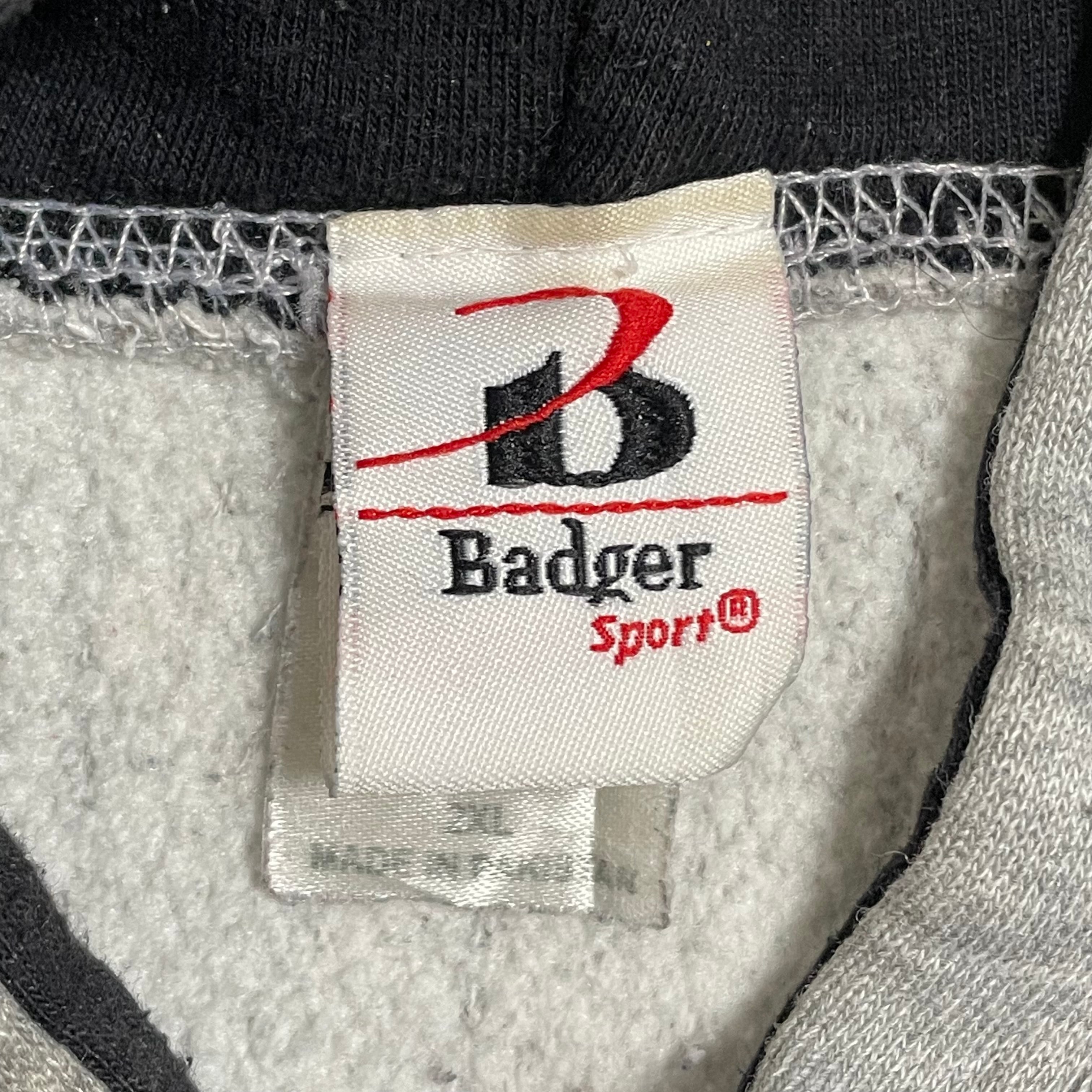 Badger Sport】カレッジ フットボール ワンポイント 刺繍ロゴ パーカー ...
