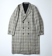 山内 / ネップシルクウール・ダブルロングコート