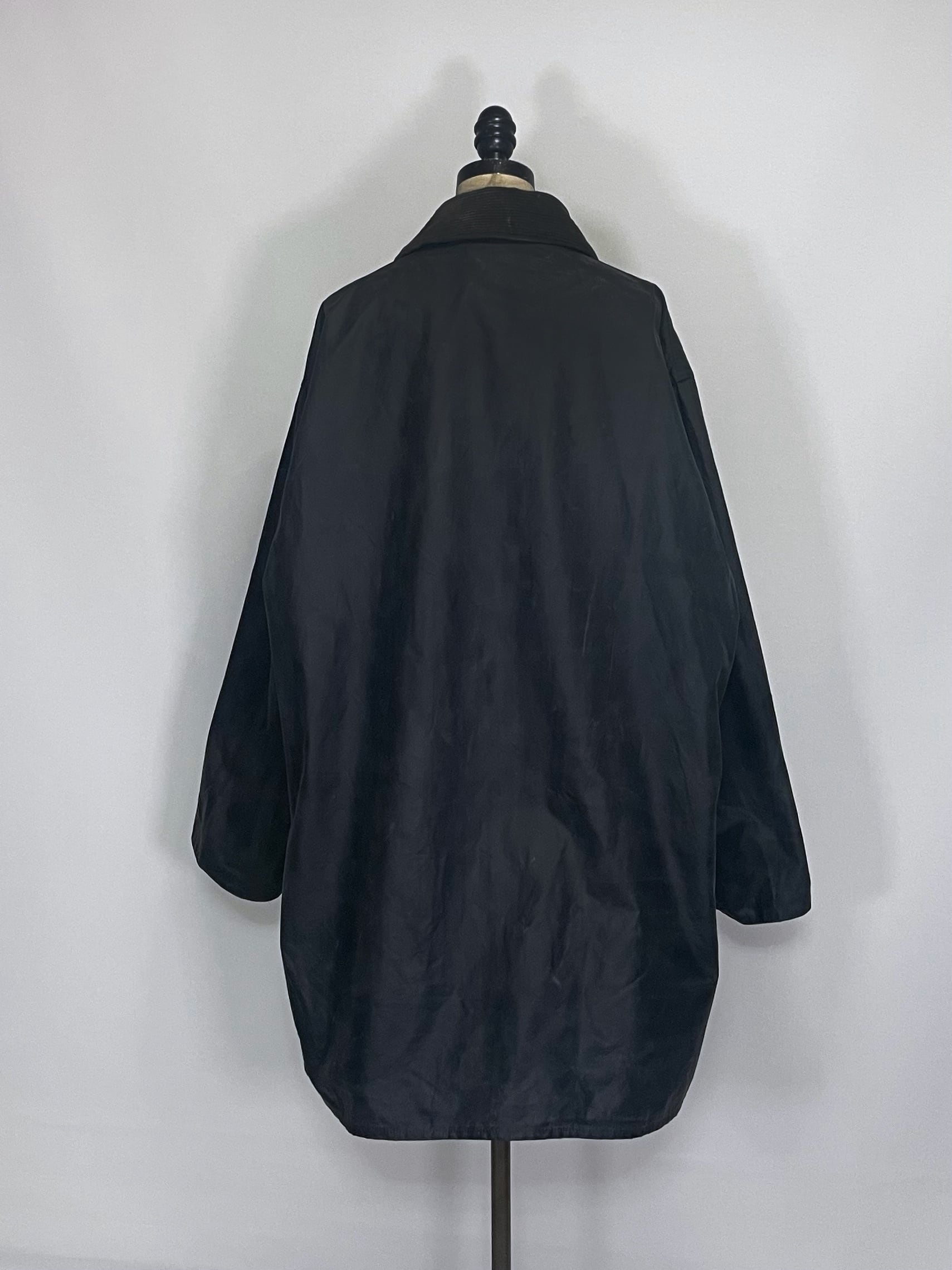 新品未使用　Barbour Border navy バブア ボーダー 36 USED) BARBOUR BORDER バブアー ボーダー ワックスドコットン