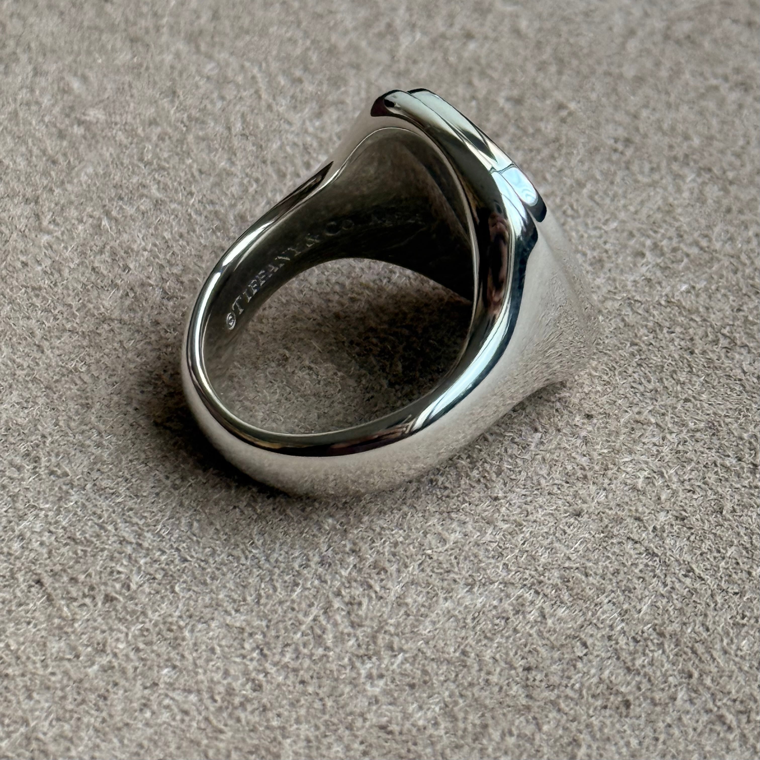 ティファニー　シグネットリング tiffany&co.ティファニー＆コー square signet ring スクエア