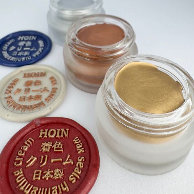 HOIN 日本製着色クリーム ゴールド 金色 2025年リニューアル チップ2本