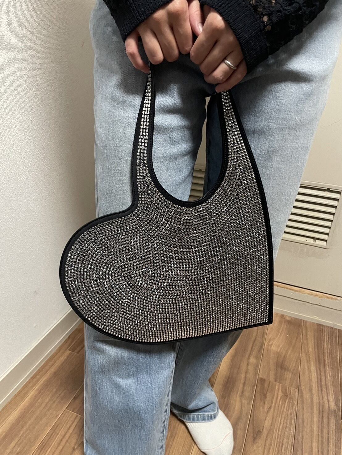 在庫あり☆ COPERNI Mini Heart ハートバッグ クリスタル COPERNI コぺルニ COPERNI Mini Heart crystal Bag | SOHOO
