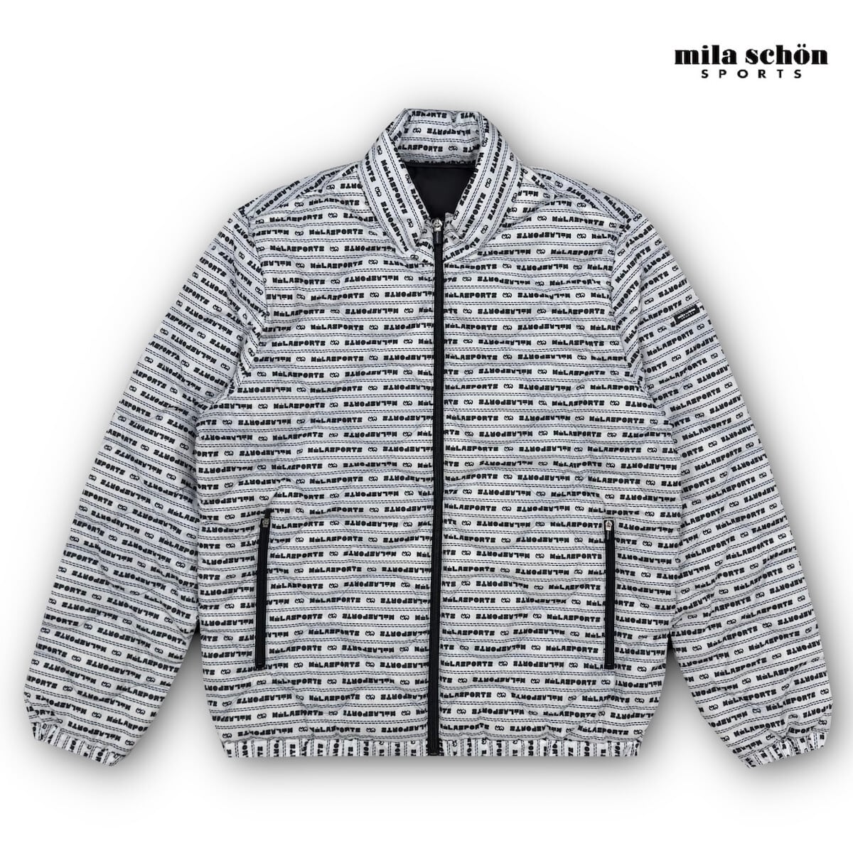 ミラショーン　ジャケット　ブルゾン　アウター　ゴルフ　mila schon ダウンブルゾン ミラショーンスポーツ 秋冬 ゴルフウエアー 40代 50代