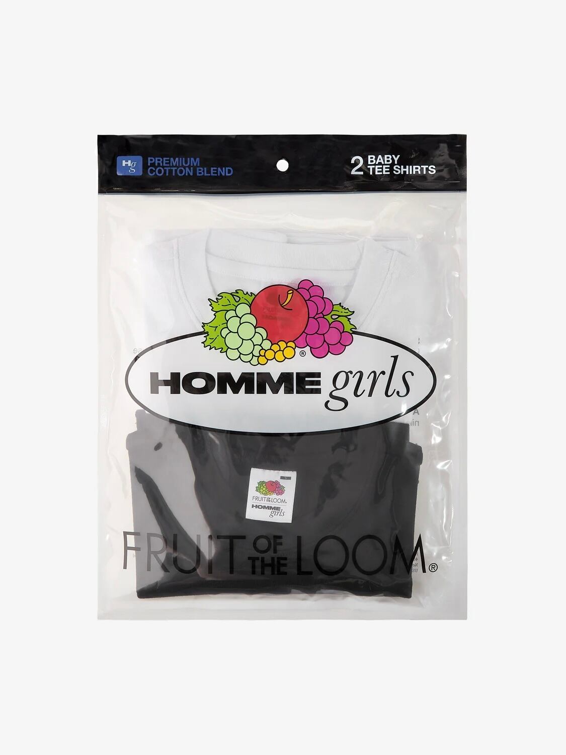 26SS】HOMME girls オムガールズ / HOMMEGIRLS X FRUIT OF THE LOOM