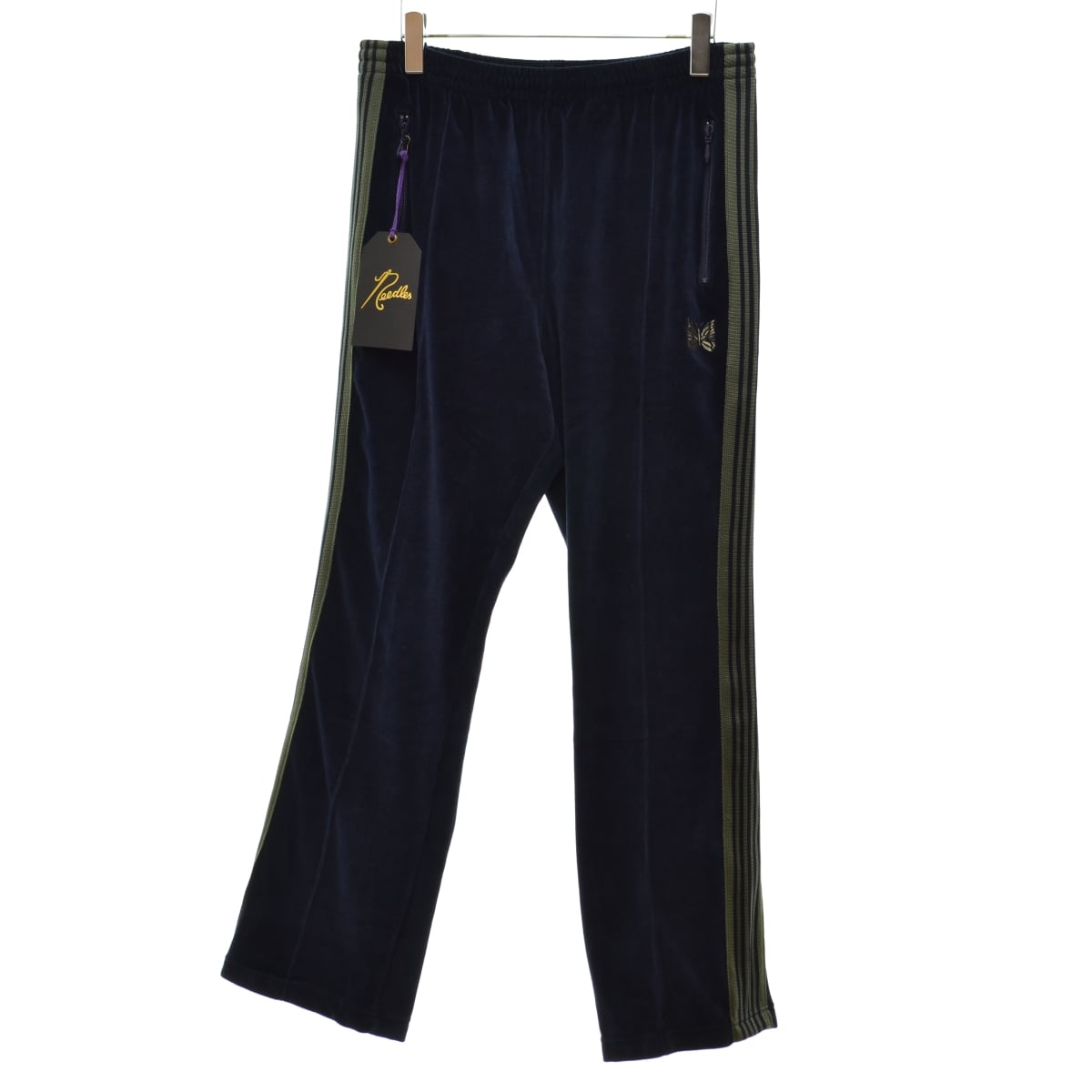 needles / ニードルス 23SS LQ236 Narrow Track Pant C/PE VELOUR ...