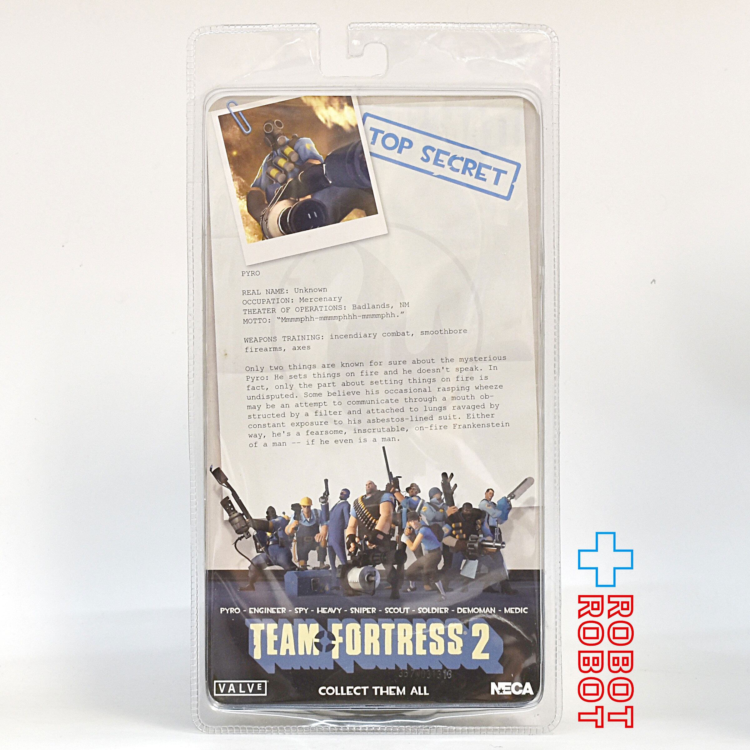 ネカ チームフォートレス2 パイロ (BLUバージョン) 7インチ アクション