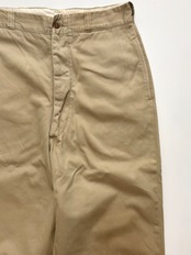 50s US ARMY KHAKI TROUSERS Size W29L31.5