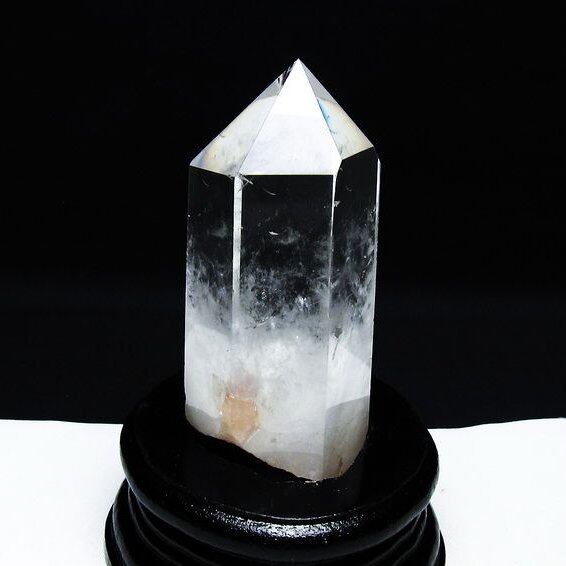 水晶 六角柱 台座付属 一点物 152-3112