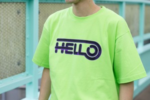 HELLO SS TEE #BLACK