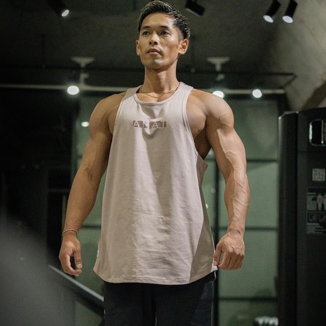 AMAT Training Tank Top ( Rose Gray )