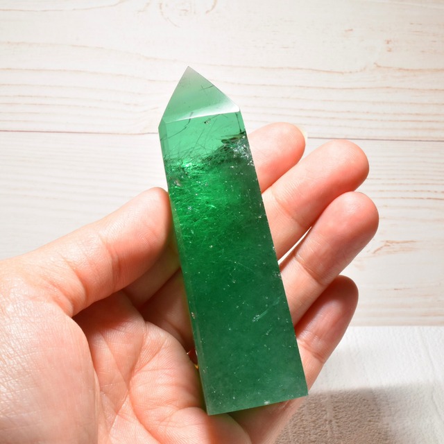 シエラネバダ産 アンダラクリスタル オベリスクポイント タンザナイト ファイヤー エレスチャル